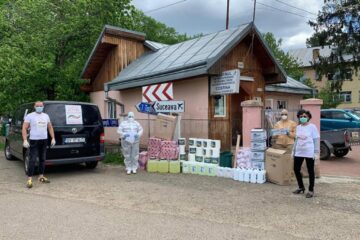 Fundația Umanitară Nord 2001 a donat produse de igienă Centrului de recuperare și reabilitare neuropsihiatrică din Costâna