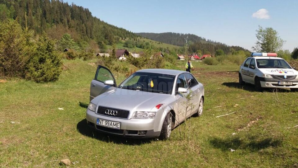 Mașina pe care o conducea, fără permis, Gheorghe Tapardău