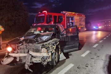 Cum s-a petrecut accidentul de marți seară de la ieșirea din Suceava spre Plopeni