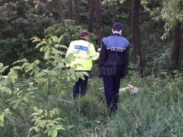 Un echipaj de poliție s-a deplasat la fața locului și a demarat cercetări