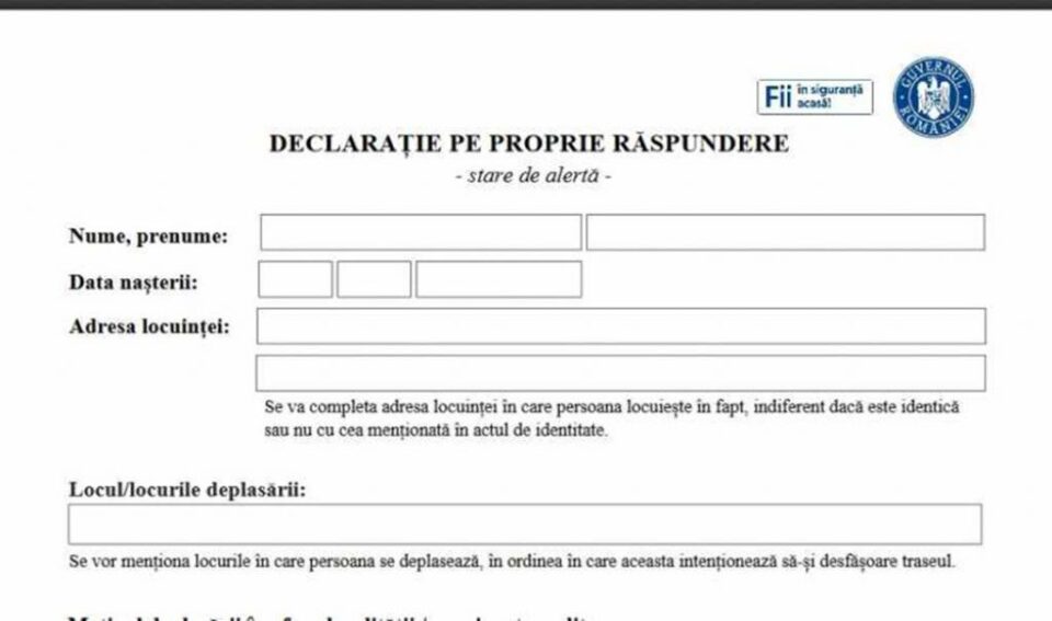 Între Șcheia, Bălăceana, Ilișești, Todirești și zona metropolitană Suceava se circulă fără declarație pe propria răspundere Între Șcheia, Bălăceana, Ilișești, Todirești și zona metropolitană Suceava se circulă fără declarație pe propria răspundere