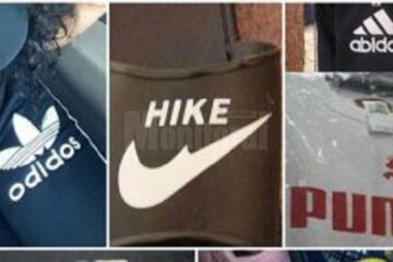 Haine contrafăcute în valoare de peste 6.000 de lei, confiscate din Bazarul Rădăuți