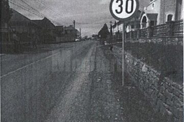 Accidentul s-a petrecut în această zonă din centrul satului Pârteștii de Sus, unde limita de viteză este de 30 de km h