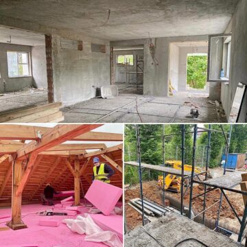 Lucrările de construire a unei noi grădinițe în municipiul Suceava, realizate 50%