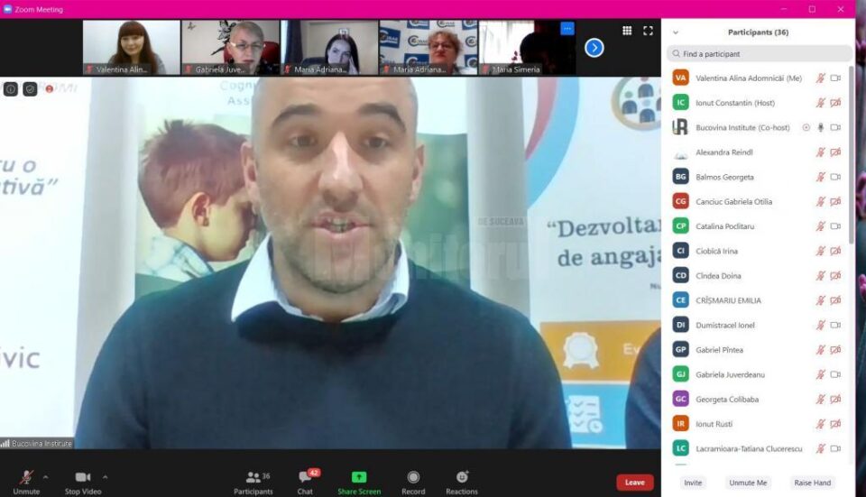 Vasile Gafiuc, președintele Institutului Bucovina Vasile Gafiuc, președintele Institutului Bucovina