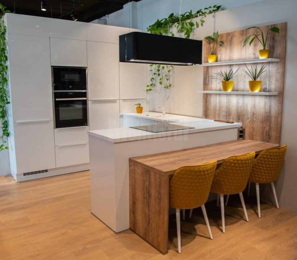 Mobilier de bucătărie Nobilia în showroom