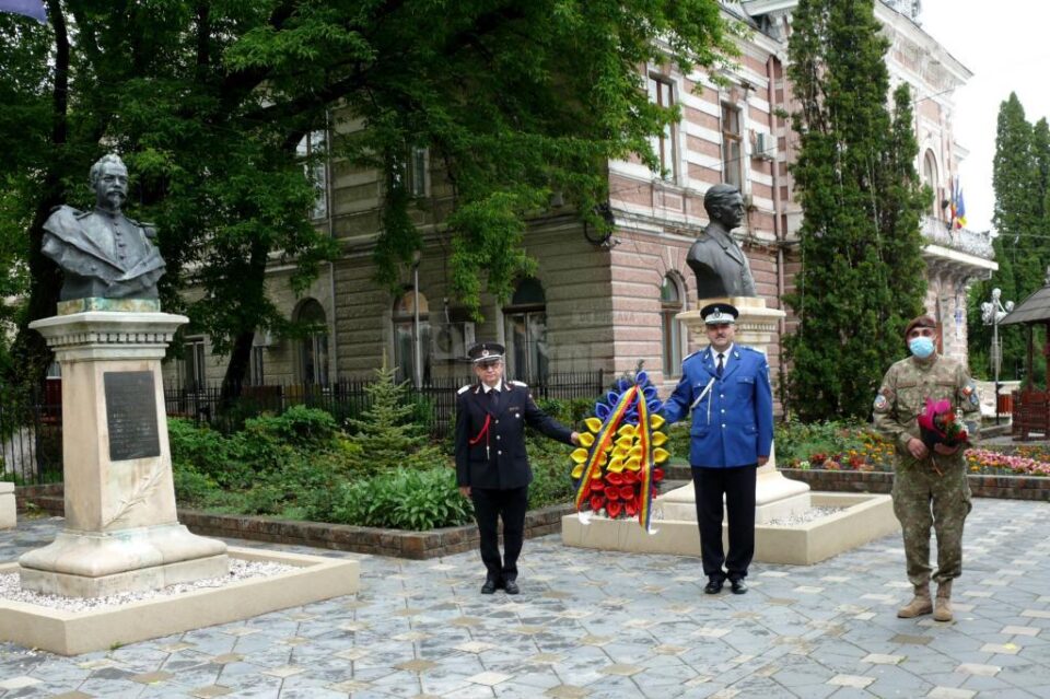 La Fălticeni, omagiu adus eroilor națiunii române