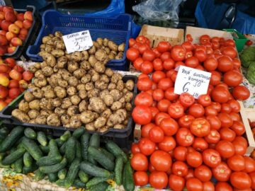 Prețurile din piețele agroalimentare încep să dea înapoi