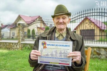 Eroi comemorați la Straja, în prezența unuia din ei – George Cotos, în vârstă de 100 de ani