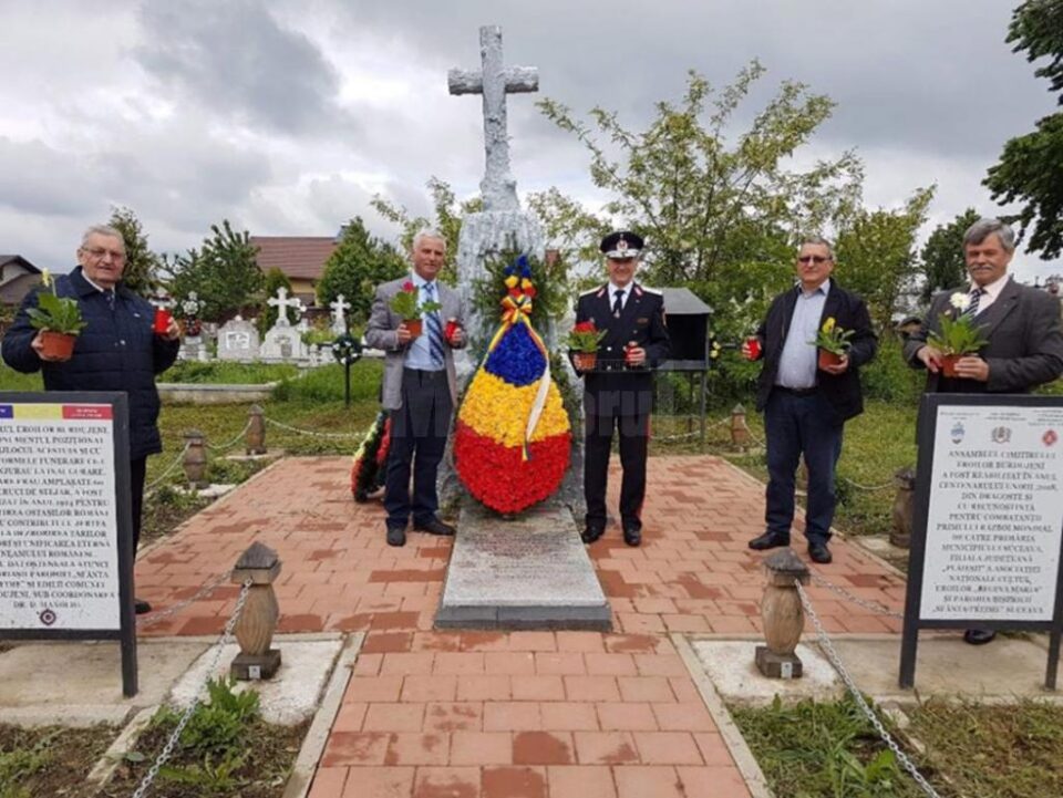 Ziua Eroilor la Monumentul din Burdujeni