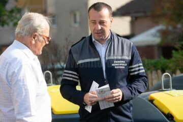Lucian Harșovschi: „Proiectul are ca scop și responsabilizarea cetățenilor în ceea ce privește modul în care realizează colectarea selectivă”