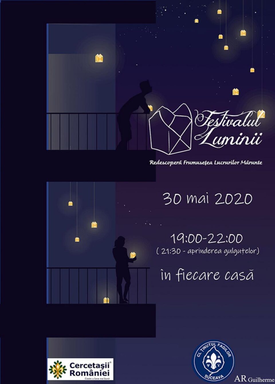 Cercetașii suceveni organizează Festivalul Luminii în mediul online