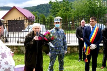 Eroi comemorați la Straja, în prezența unuia din ei – George Cotos, în vârstă de 100 de ani