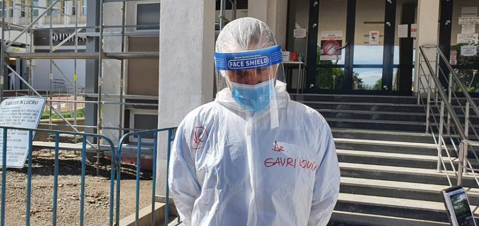 Directorul medical al Spitalului Județean, dr. Valeriu Gavrilovici