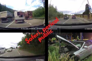 Depășiri Kamikaze, una după alta