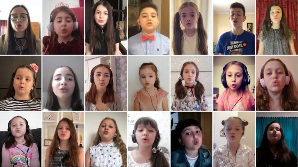 Melodia “Deschideți poarta Soarelui” interpretată de 21 de copii de la Romantic Art School, lansată pe 1 iunie