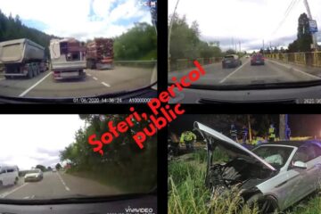 Depășiri kamikaze, una după alta