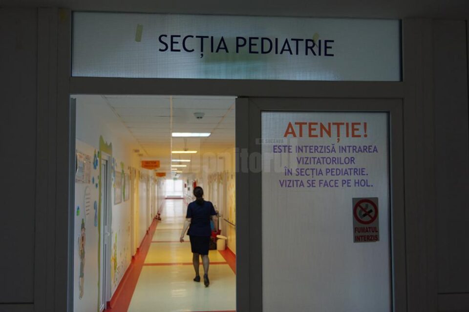 Secția Pediatrie a Spitalului de Urgență Suceava