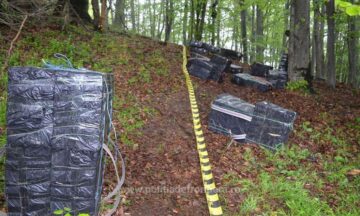 Țigări de aproape 100.000 de euro, capturate într-o acțiune cu focuri de armă