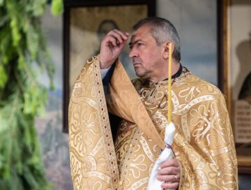 Preotul paroh Viorel Vârlan - Biserica „Nașterea Maicii Domnului”