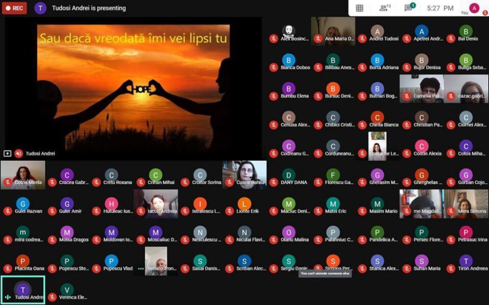 Festivitate de absolvire online pentru cei 59 de absolvenți de-a VIII-a de la Colegiul „Mihai Eminescu”