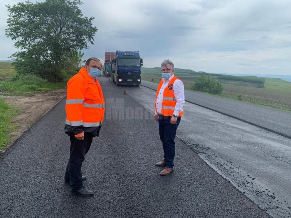 Flutur a făcut o vizită de lucru pe șantierele de la drumurile naționale la care se execută lucrări de modernizare