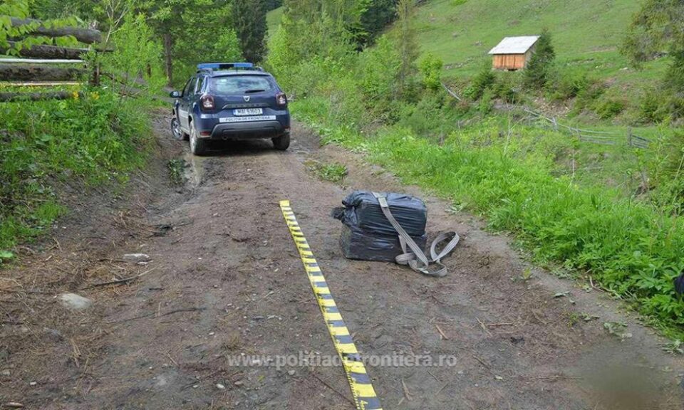 Peste 10.000 de pachete de țigări capturate la frontiera româno-ucraineană