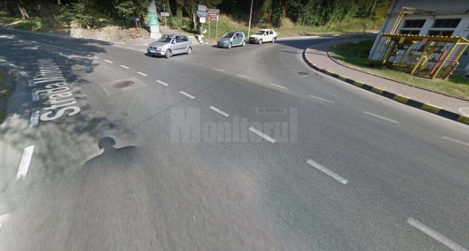 Noul sens giratoriu va fi amenajat la intersecția străzilor Mitropoliei, Parcului și Brădetului