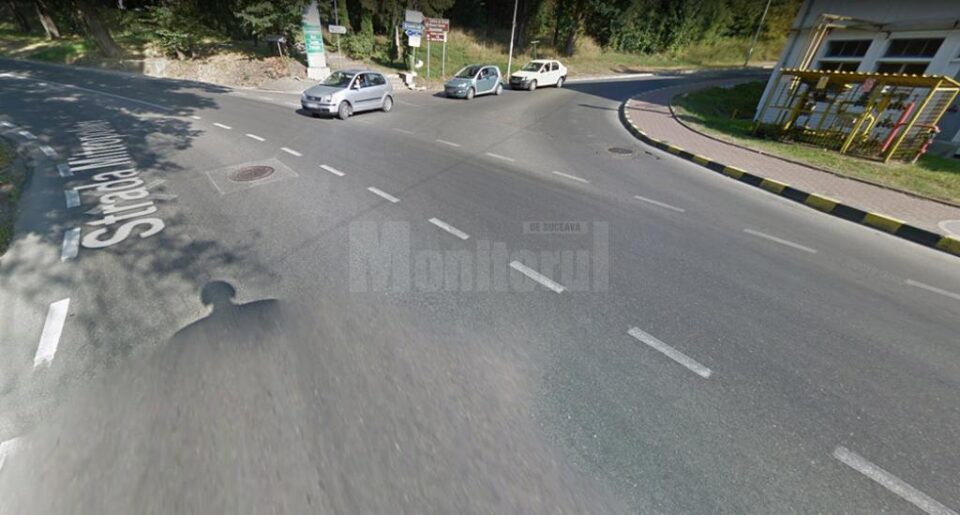 Noul sens giratoriu va fi amenajat la intersecția străzilor Mitropoliei, Parcului și Brădetului