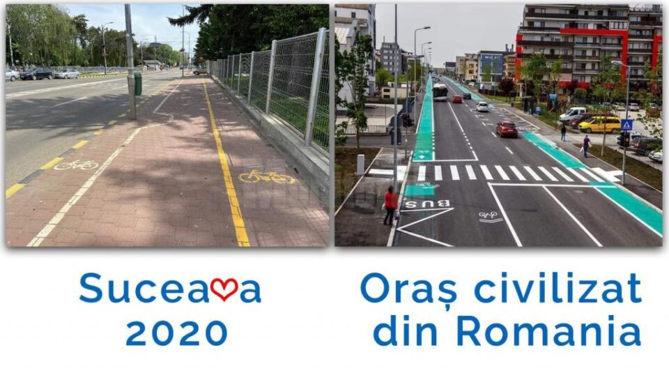 Cușnir atrage atenția asupra pericolului la care sunt expuși bicicliștii în Suceava Cușnir atrage atenția asupra pericolului la care sunt expuși bicicliștii în Suceava