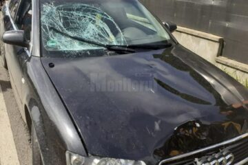 Bătrână accidentată mortal în timpul unei traversări, de mână cu nepoata sa. Fata de 12 ani a ajuns la spital