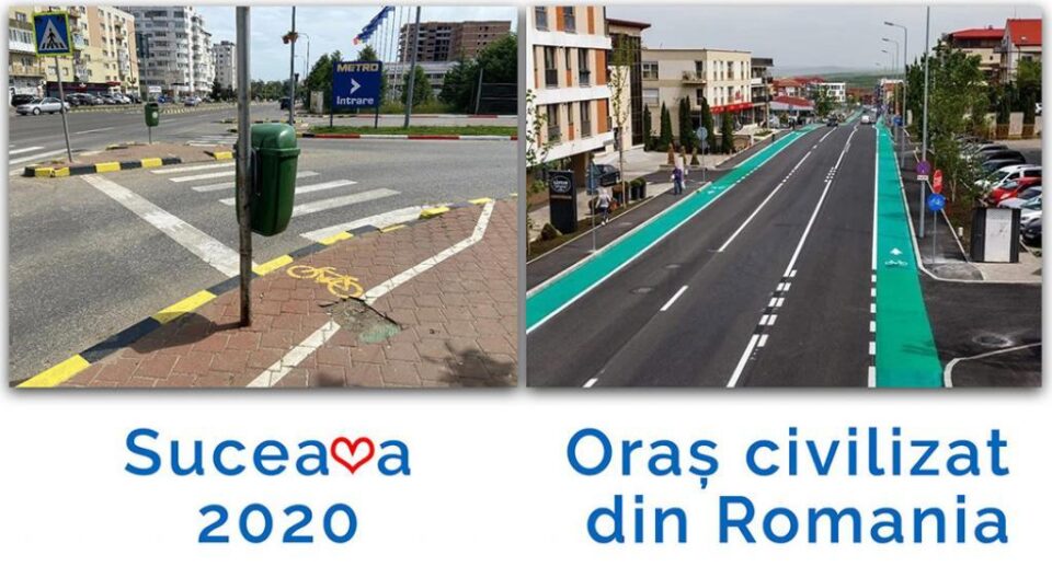 Cușnir atrage atenția asupra pericolului la care sunt expuși bicicliștii în Suceava