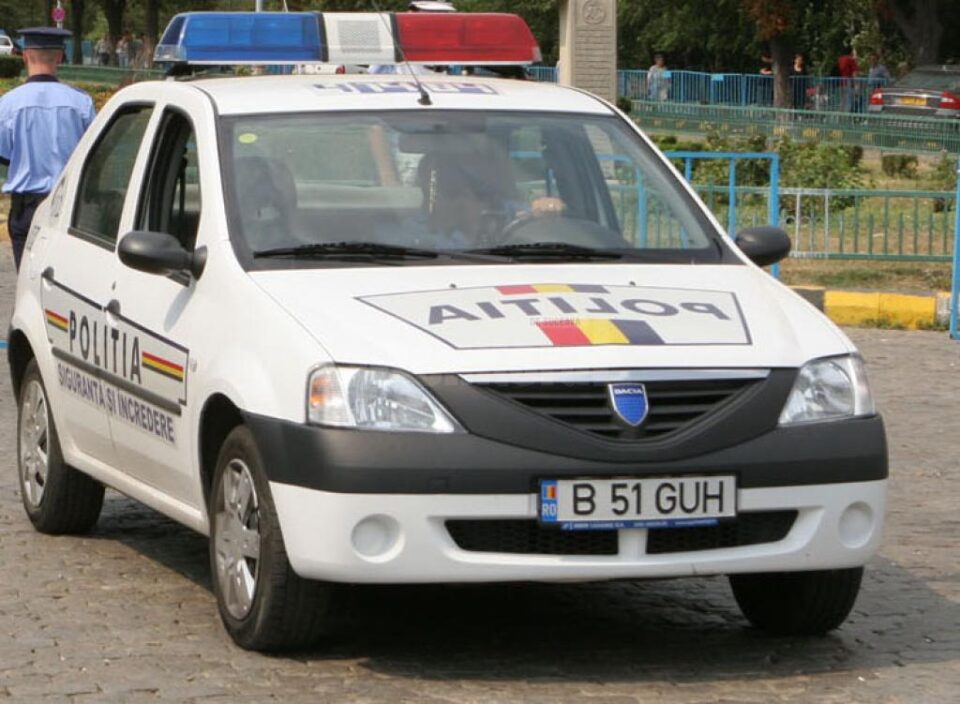 Echipaj de politie din Gura Humorului
