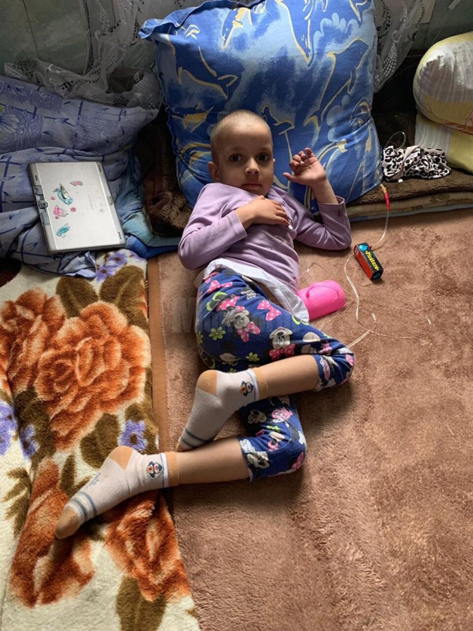Crenguța Ioana Dobrea suferă de cancer (tumoră malignă - nervii periferici ai abdomenului)