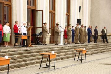 Festivitate de absolvire la Colegiul Național Militar „Ștefan cel Mare” din Câmpulung Moldovenesc