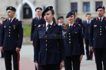 Festivitate de absolvire la Colegiul Național Militar „Ștefan cel Mare” din Câmpulung Moldovenesc