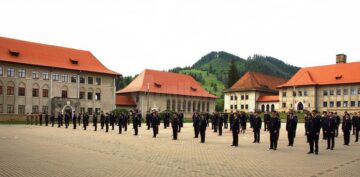 Festivitate de absolvire la Colegiul Național Militar „Ștefan cel Mare” din Câmpulung Moldovenesc