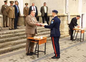 Festivitate de absolvire la Colegiul Național Militar „Ștefan cel Mare” din Câmpulung Moldovenesc