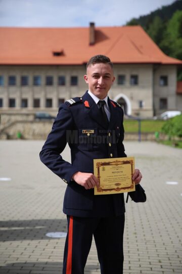 Festivitate de absolvire la Colegiul Național Militar „Ștefan cel Mare” din Câmpulung Moldovenesc