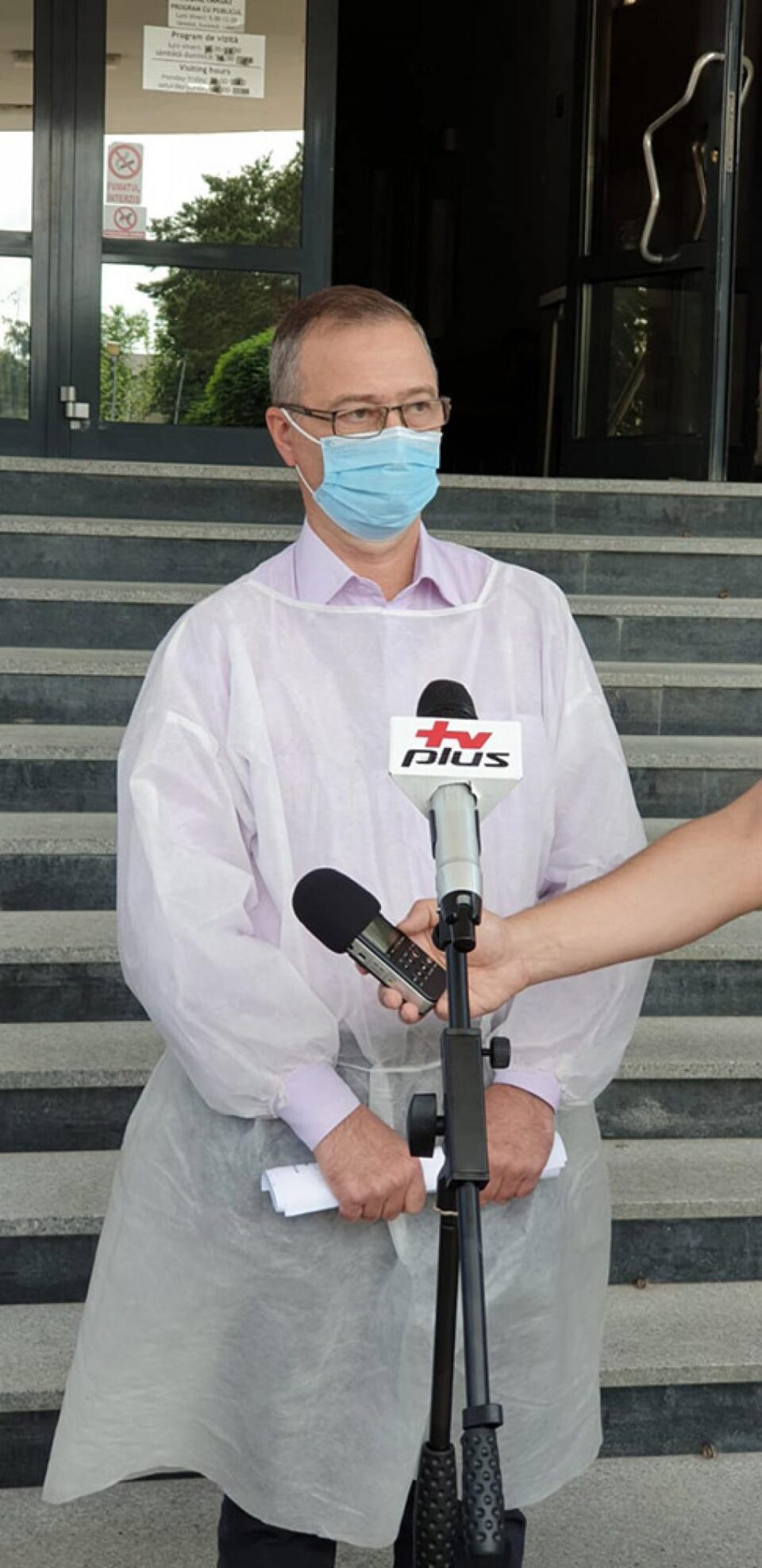 Managerul Spitalului de Urgență „Sfântul Ioan cel Nou” Suceava, dr. Anatolii Buzdugan