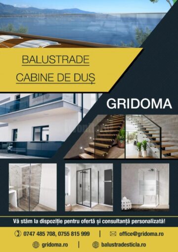 Geam termoizolant și produse de calitate de la Gridoma