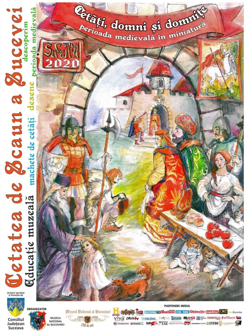 Atelierul „Cetăți, domni și domnițe - perioada medievală în miniatură”, online