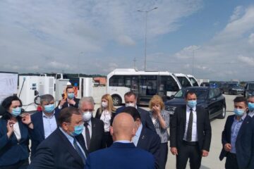 Baza auto a diviziei electrice de transport în comun a Sucevei, vizitată sâmbătă de delegația oficială