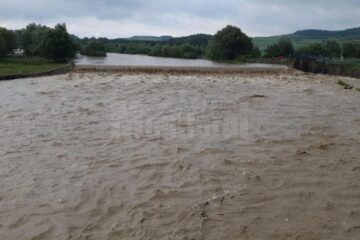 Râul Suceava, la Țibeni