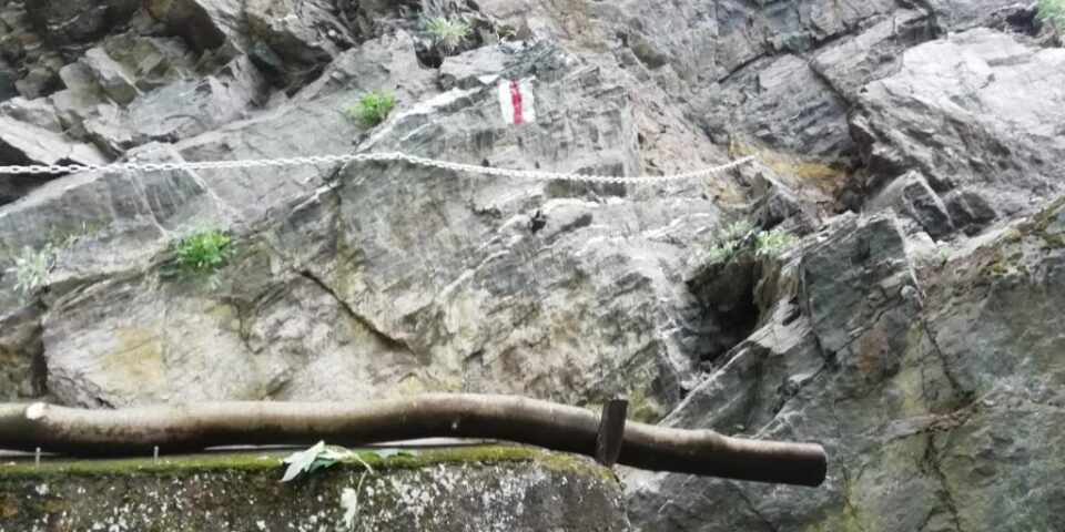 Traseul este și spectaculos