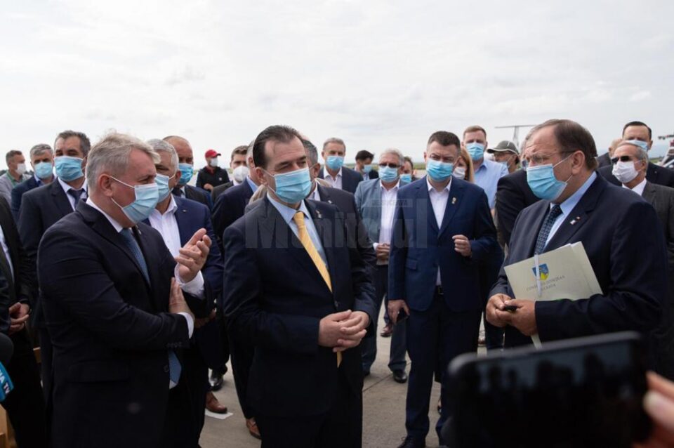 Flutur i-a prezentat premierului terminalul II al Aeroportului Suceava