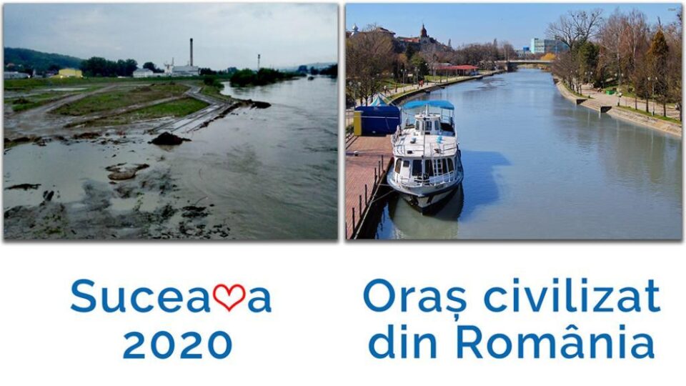 Cușnir face o comparație între cum arată șantierul zonei de agrement și cum este amenajat un râu în alt oraș Cușnir face o comparație între cum arată șantierul zonei de agrement și cum este amenajat un râu în alt oraș