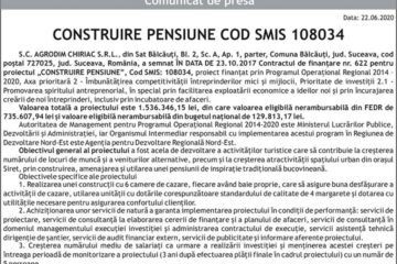 CONSTRUIRE PENSIUNE COD SMIS 108034