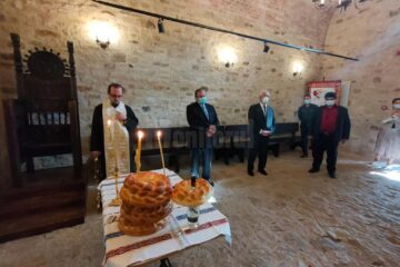 Slujbă de pomenire a voievozilor Moldovei, în capela de la Cetatea de Scaun