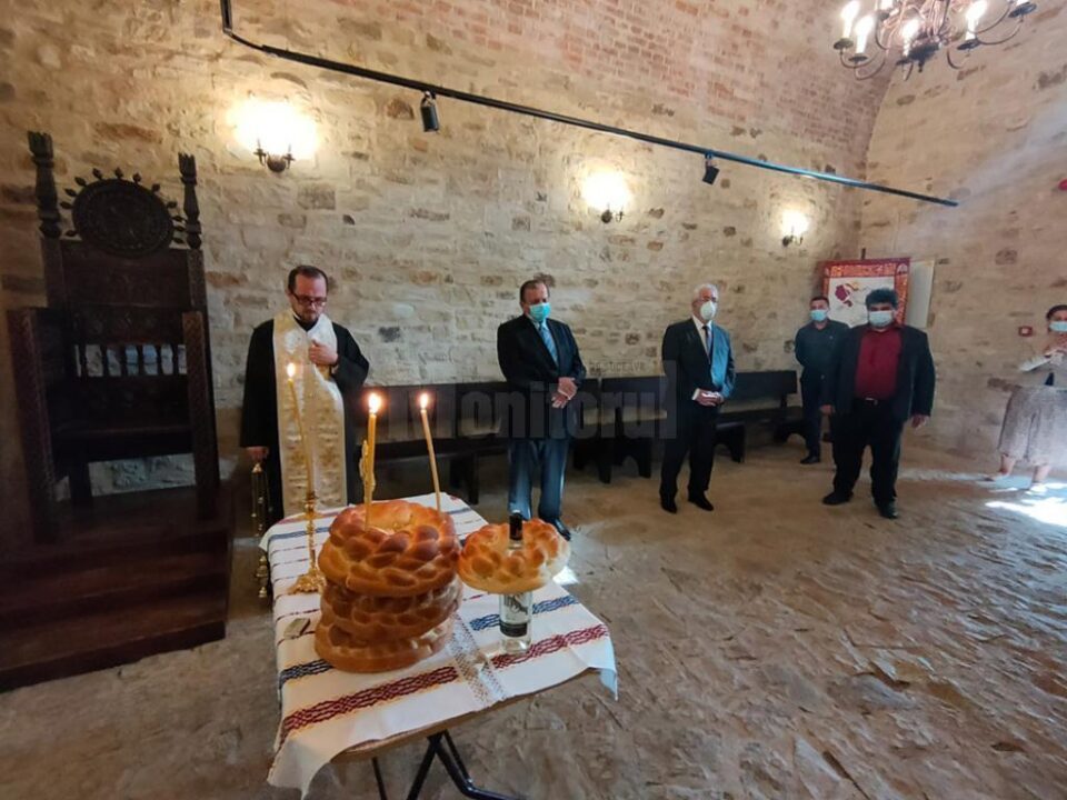 Slujbă de pomenire a voievozilor Moldovei, în capela de la Cetatea de Scaun